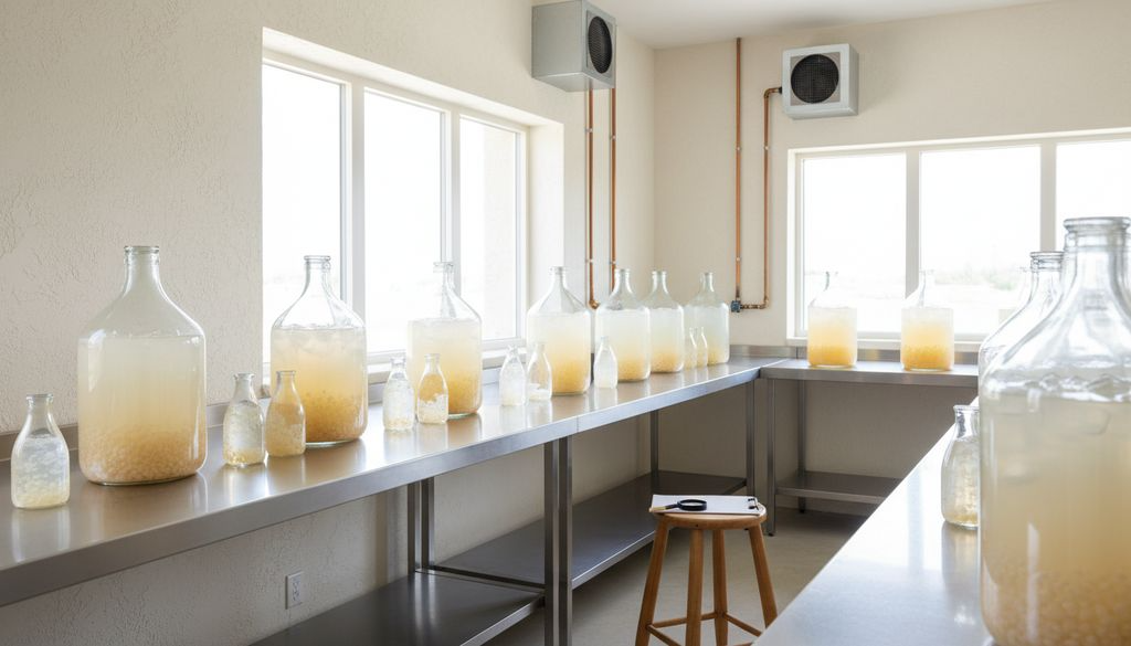 The fermentation room in Ballinrobe, Co. Mayo